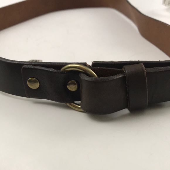 J. Crew Accessories - NWT J.Crew brown leather belt. Tag size S to M.